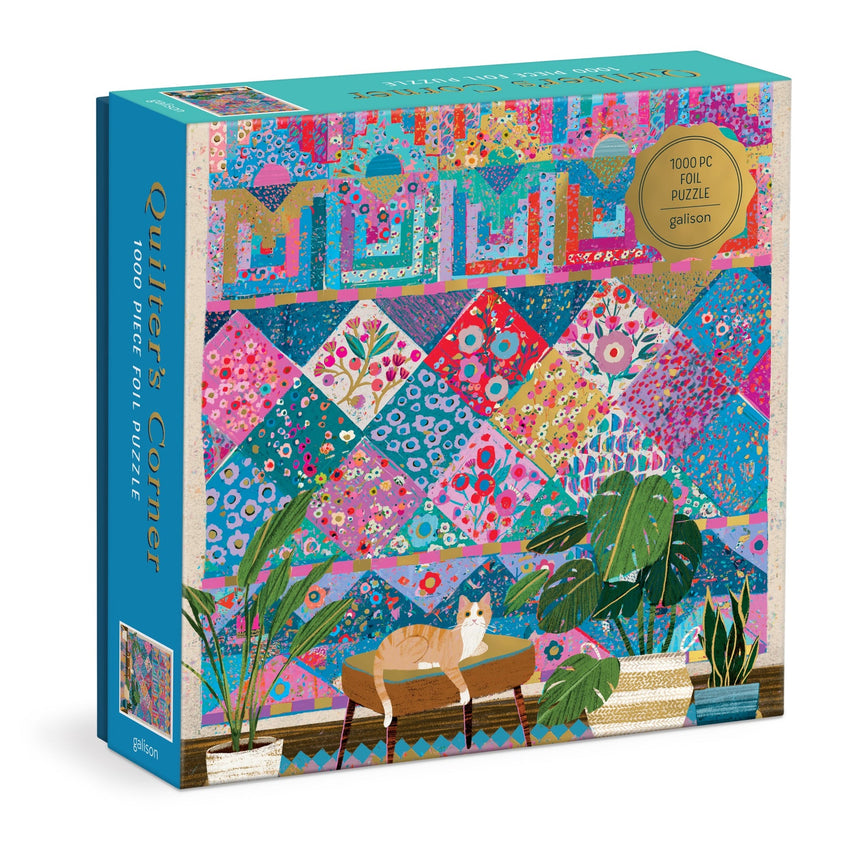 Quilter's Corner 1000pc Foil Puzzle