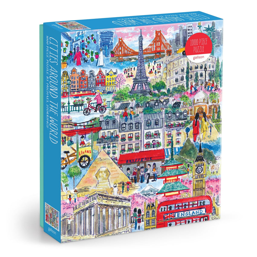 Cities Around the World 1000pc Puzzle