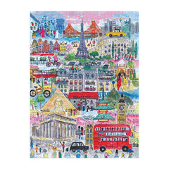 Cities Around the World 1000pc Puzzle