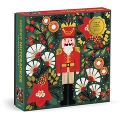 Galison: Merry Nutcracker 500pc Foil Puzzle