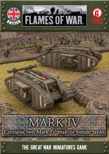 Flames of War: WW1 Mark IV Tank