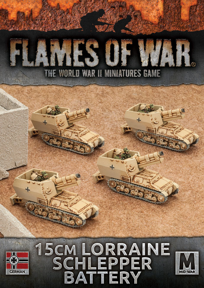 Flames of War: 15cm Lorraine Schlepper Battery