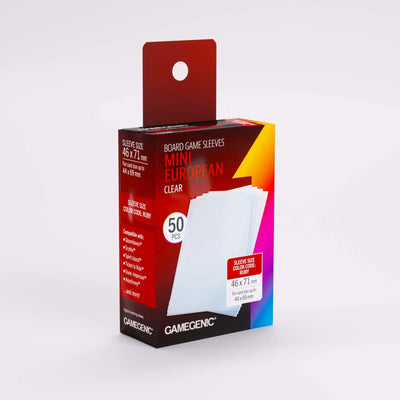 Accessories, Gamegenic Prime Board Game Sleeves: Mini European 46 x 71mm 50 Pack