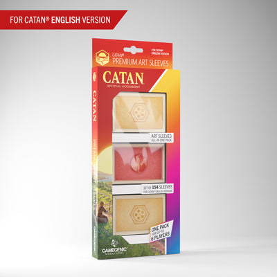 Accessories, Gamegenic: CATAN Art Sleeves