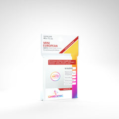 Gamegenic Matte Sleeves: Ruby Mini European 46 x 71mm 50 Pack