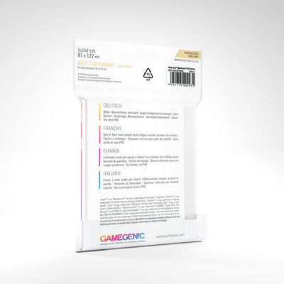 All Products, Gamegenic Matte Sleeves: Sand Dixit / Mysterium 81 x 122 mm 90 Pack