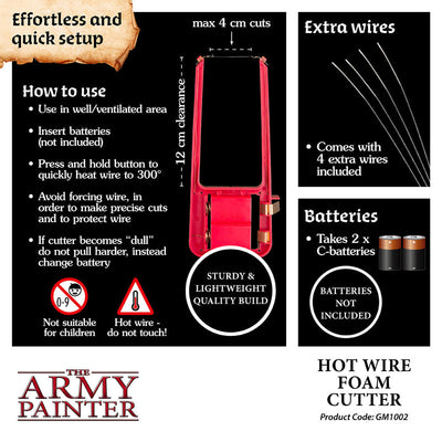 Hobby Tools, GameMaster: Hot Wire Foam Cutter