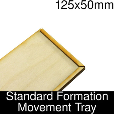 Miniatures, Formation Movement Tray: 125x50mm Standard Tray Kit