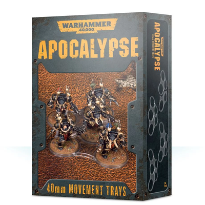 Accessories, Warhammer 40000: Apocalypse Movement Trays 40mm