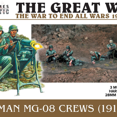 All Products, The Great War: German MG-08 Crews 1914-1918