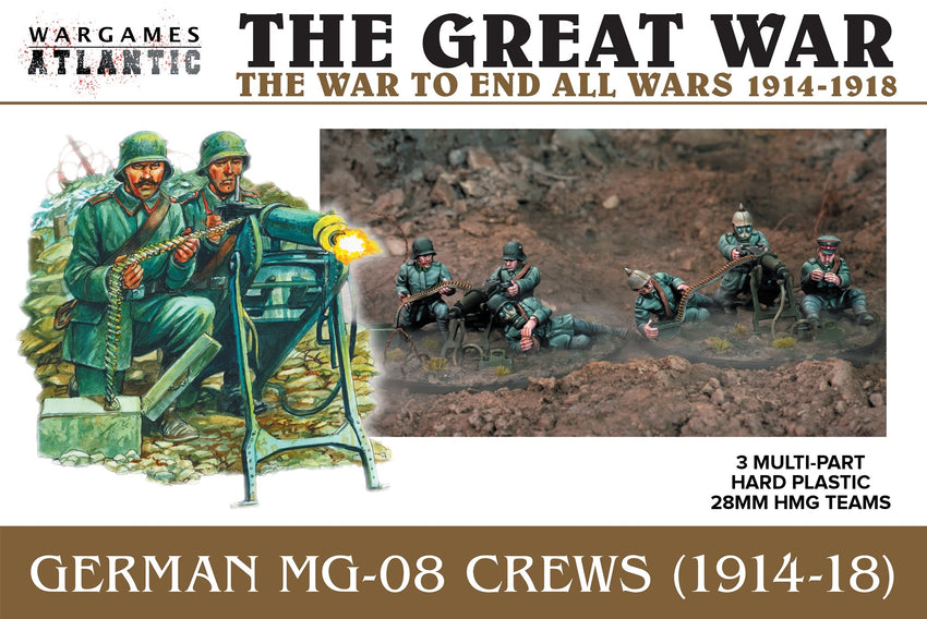 The Great War: German MG-08 Crews 1914-1918