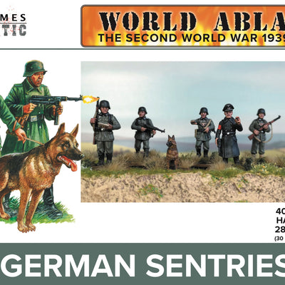 Miniatures, World Ablaze: German Sentries