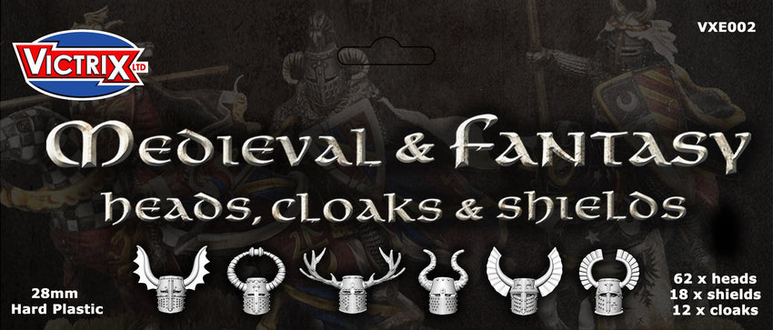 Victrix: Pillage – Medieval & Fantasy Heads Cloaks & Shields