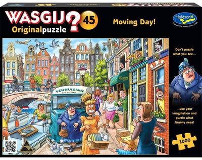 Jigsaw Puzzles, Wasgij Original 45: Moving Day 1000pc Puzzle