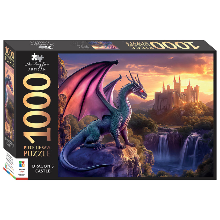 Mindbogglers Artisian: Dragon's Castle 1000pc Puzzle