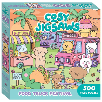 All Products, Cosy Jigsaws: Food Truck Festival 500pc Puzzle