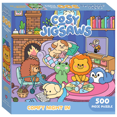 All Products, Cosy Jigsaws: Comfy Night In 500pc Puzzle