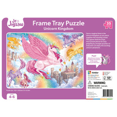 Jr. Jigsaw: Frame Tray Puzzle – Unicor Kingdom 35pc