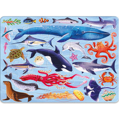 Jr. Jigsaw: 3 in 1 Frame Tray Puzzles – Animals