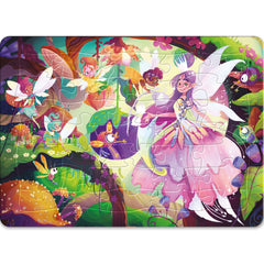 Jr. Jigsaw: 3 in 1 Frame Tray Puzzles – Fairytales