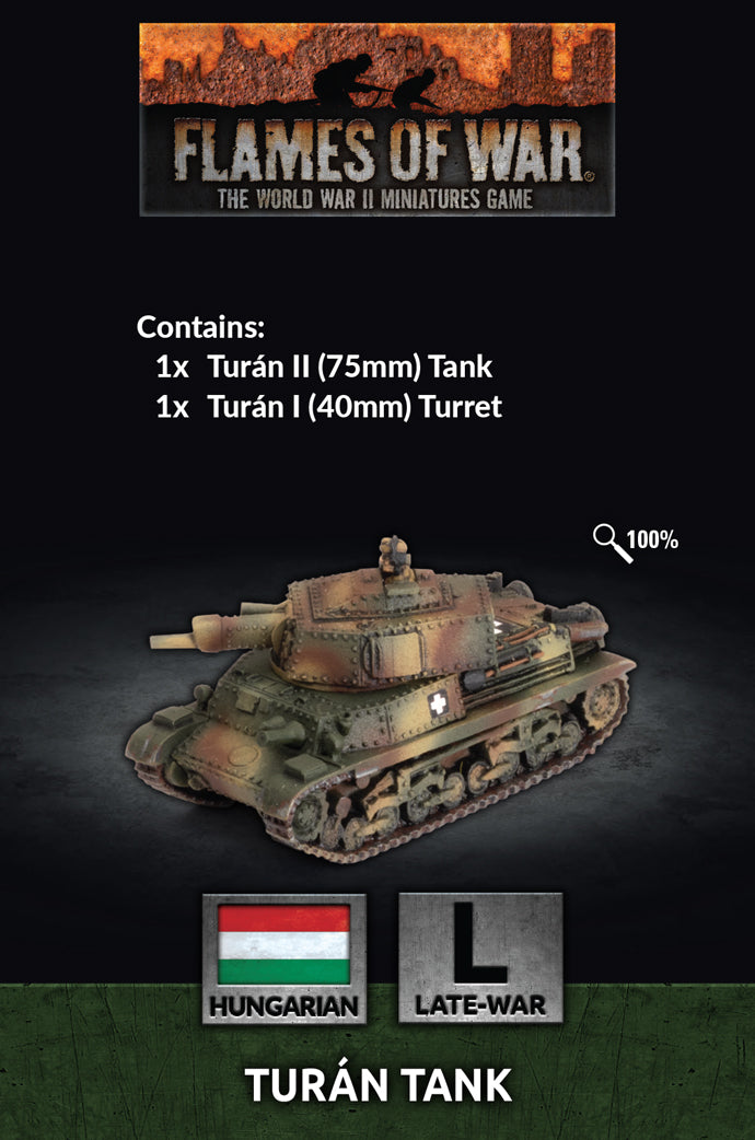 Flames of War: Hungarian Turan Tank