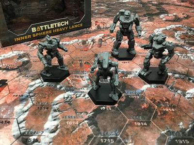 Miniatures, Battletech: Inner Sphere Heavy Lance