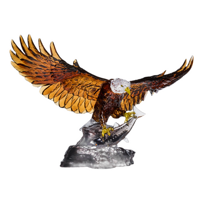 3D Jigsaw Puzzles, Crystal Puzzle: Brown Eagle