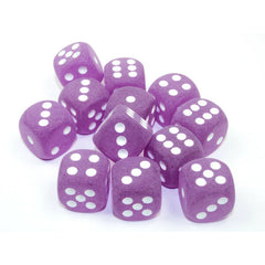 Frosted Purple/White D6 16mm x12