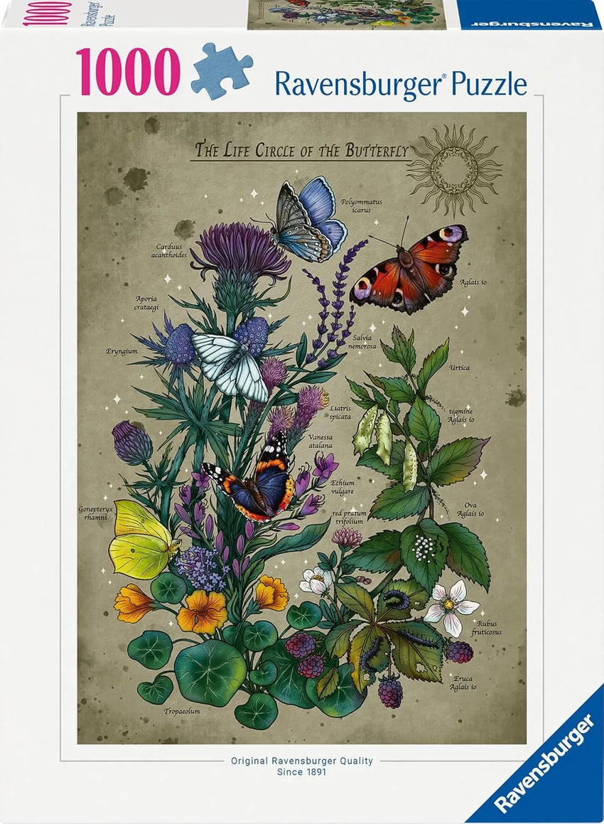 Ravensburger: Life Circle of the Butterfly 1000pc Puzzle