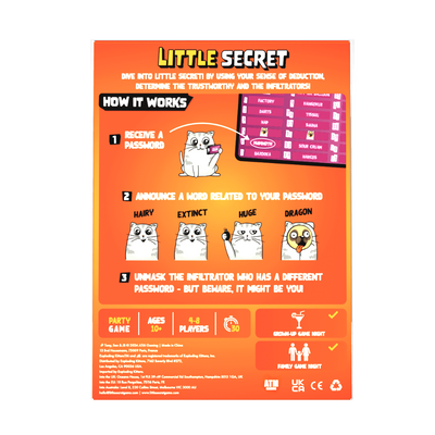 Social Deduction, Little Secret