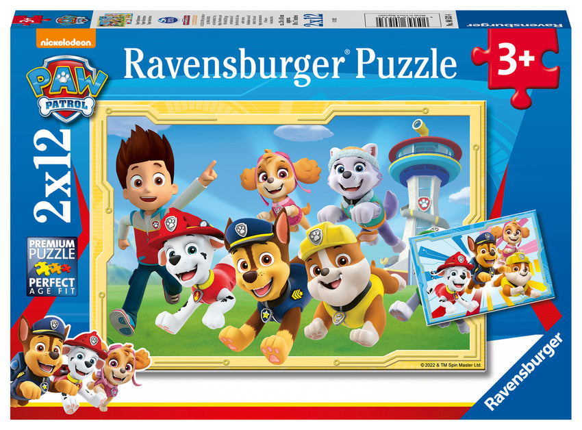 Paw Patrol Super Detectives 2x12pc Puzzle