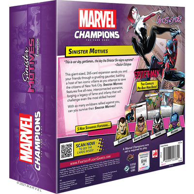 Deckbuilding Games, Marvel Champions: The Card Game - Sinister Motives Expansion