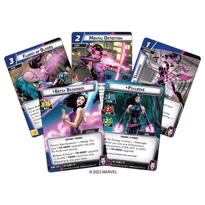 Cooperative Games, Marvel Champions: The Card Game – Psylocke Hero Pack