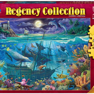 Jigsaw Puzzles, Holdson: Regency Collection – Evening Undersea 500pc XL Puzzle