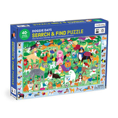 Mudpuppy: Doggie Days 64pc Search & Find Puzzle