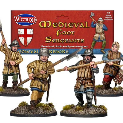 All Products, Victrix: Medieval Foot Sergeants