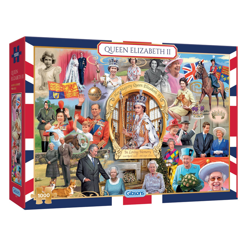 Gibsons: Queen Elizabeth II 1000pc Puzzle