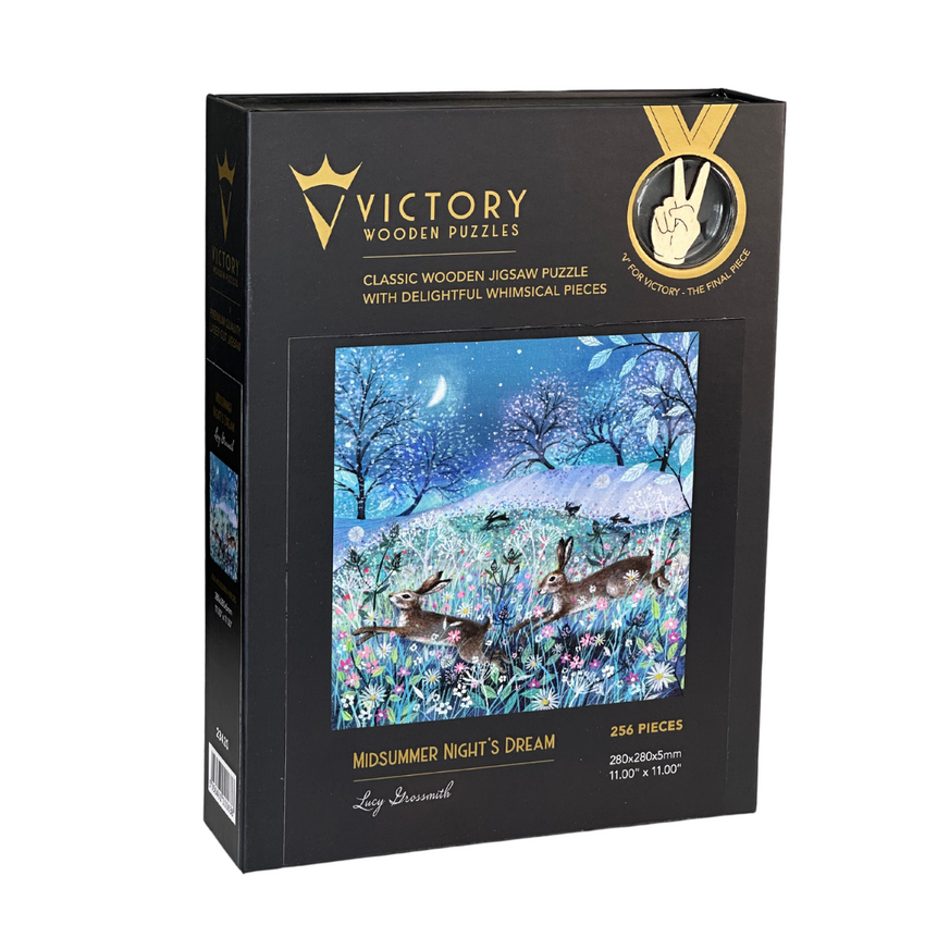 Midsummer Night's Dream 256pc Wooden Puzzle