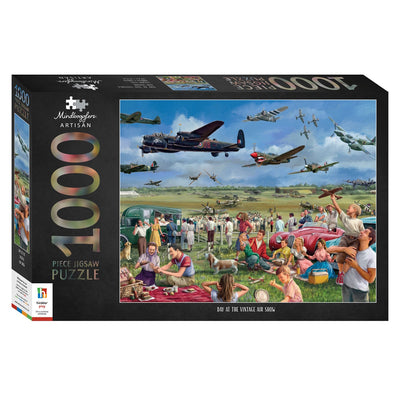 Jigsaw Puzzles, Mindbogglers Artisan: Day at the Vintage Air Show 1000pc Puzzle