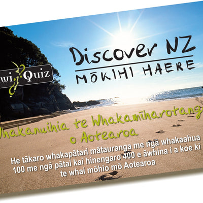 NZ Made & Created Games, Discover NZ Travel Pack Te Reo Maori Edition
