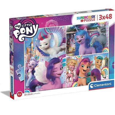 Jigsaw Puzzles, My Little Pony 3x48PC