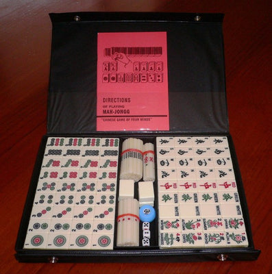 Traditional Games, Mahjong Set + Counting Sticks