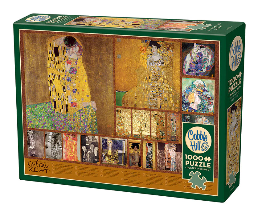 Golden Age of Klimt 1000pc Compact Puzzle