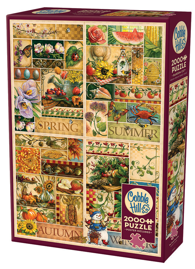 The Four Seasons 2000pc Compact Puzzle