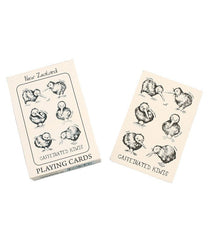 Caffeinated Kiwis Playing Cards