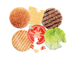 Burger 6-Layer Puzzle 160pc