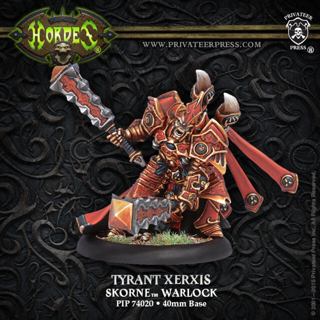 Hordes: Skorne – Tyrant Xerxis