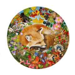 eeBoo: Forest Dream 500pc Round Puzzle