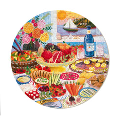 eeBoo: Mediterranean Table 500pc Puzzle