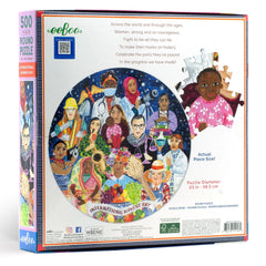 eeBoo International Women's Day 500pc